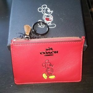 Disney x Coach Keychain Wallet
